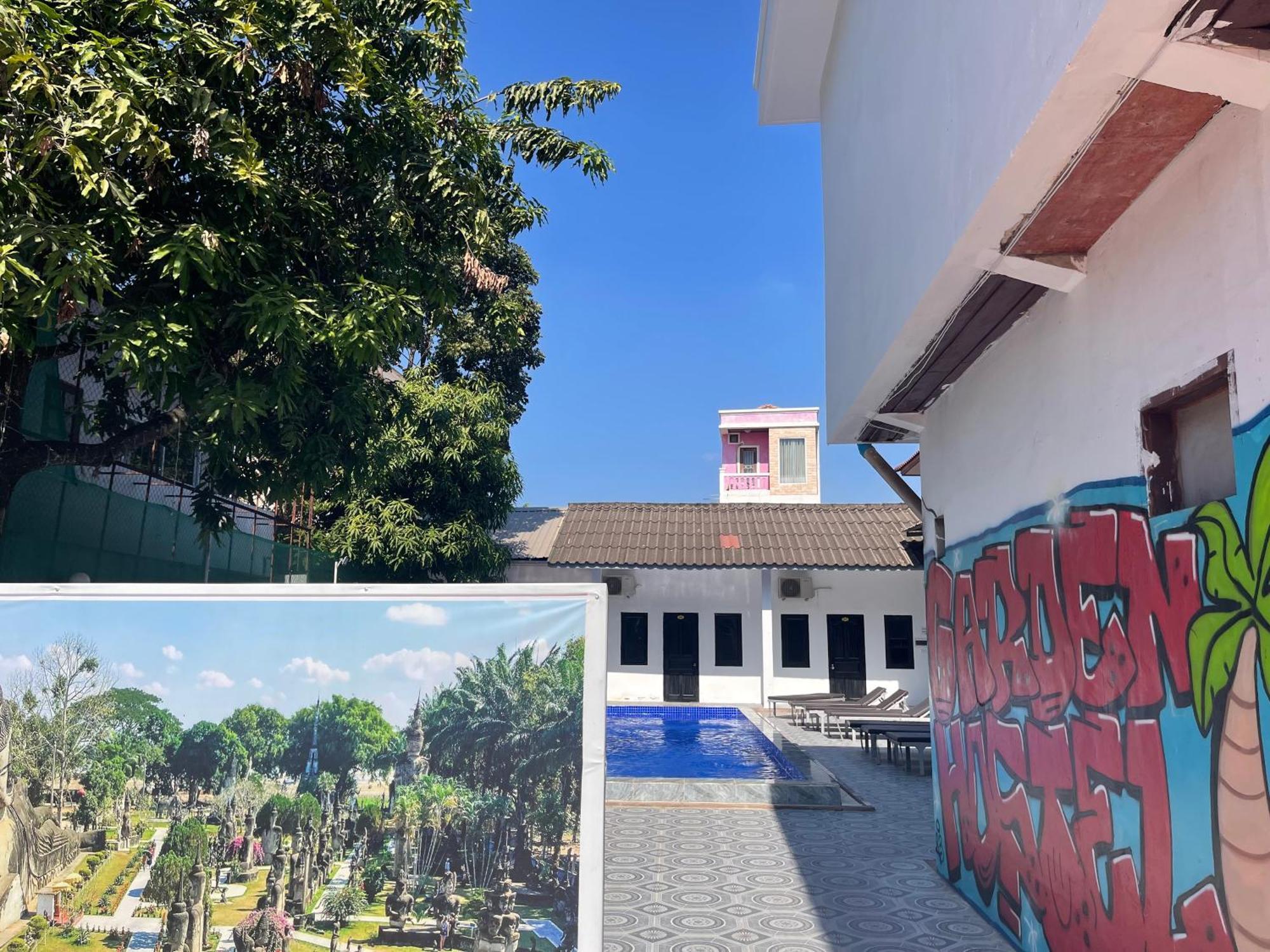 Vientiane Garden Hostel Exterior photo